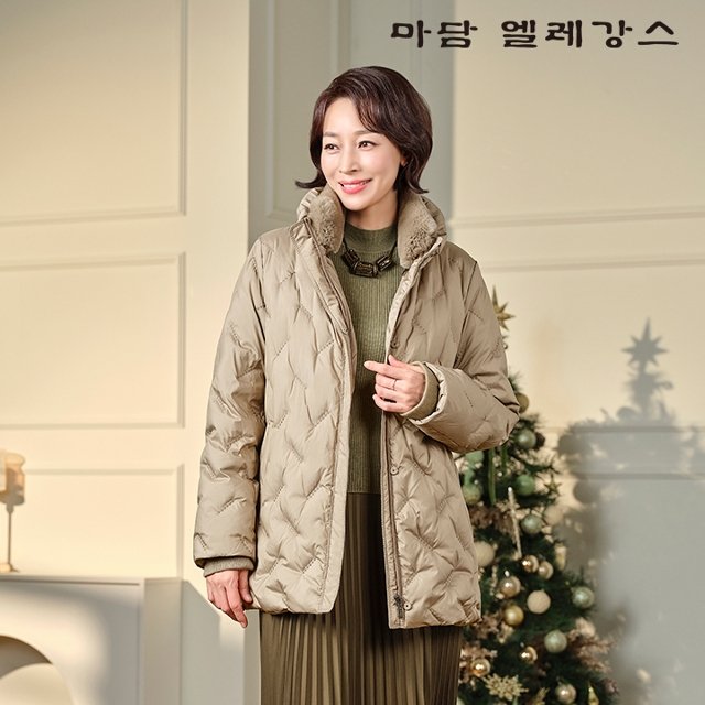 (가격인하) 마담엘레강스 프리마 구스다운 점퍼 1종