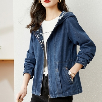 [쉐바] 율리아후드데님점퍼