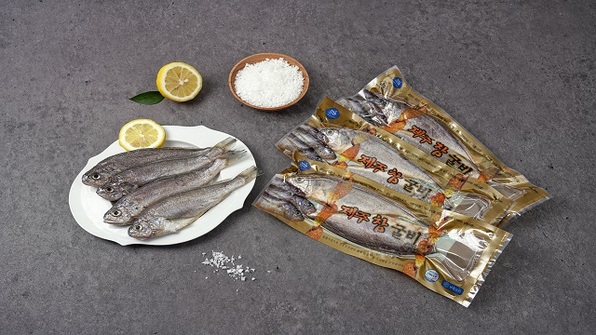 (방송에서만 이 가격!) 해담 제주 대장대 굴비 70g × 40미 (총 2.8kg)