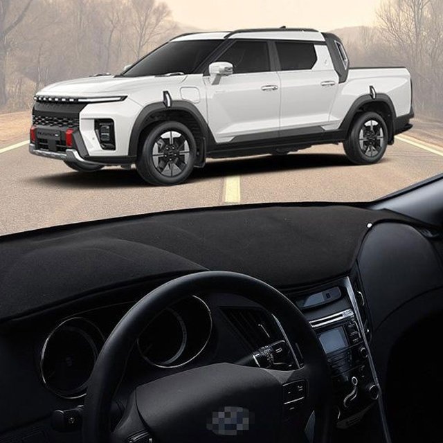 잇츠 프리미엄 논슬립 대쉬보드커버 무쏘 EV (WFKK0IS)