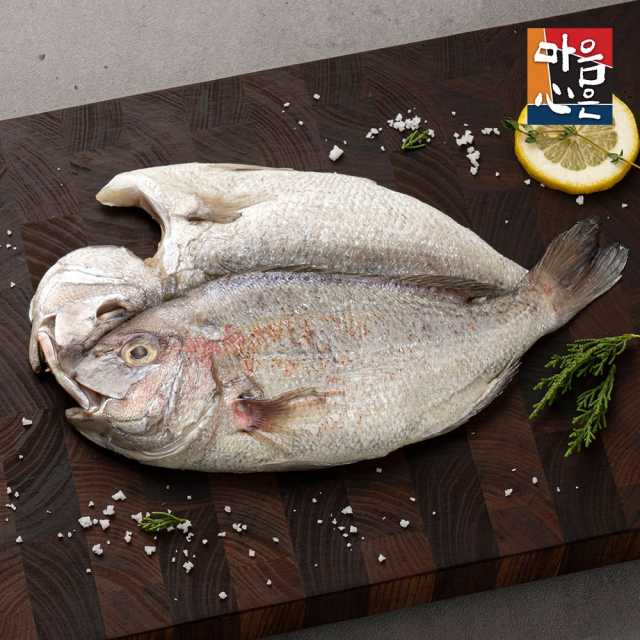 [마음심은] 손질 참돔 400g,1팩