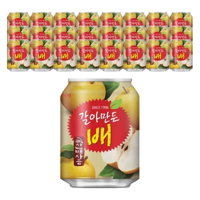 [해태음료] 갈아만든 배 238ml x 24캔
