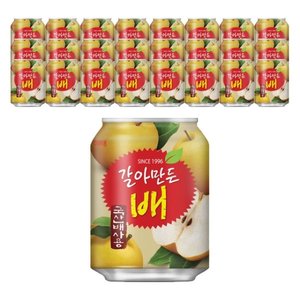 [해태음료] 갈아만든 배 238ml x 24캔