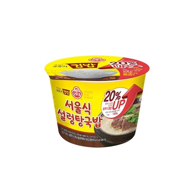 오뚜기 컵밥 서울식설렁탕국밥 311G X 12개
