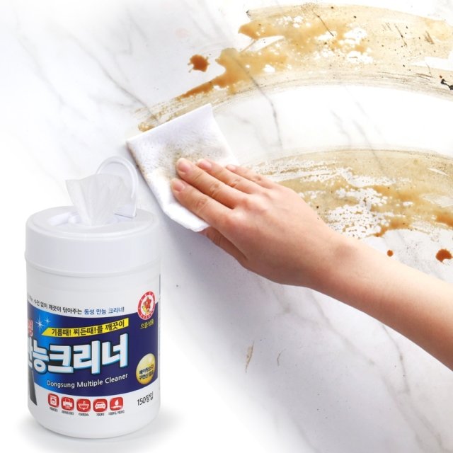 동성 만능크리너 1통 150매 140x200mm(CN6577) 동성 만능크리너 1통 150매 140X200Mm(Cn6577)