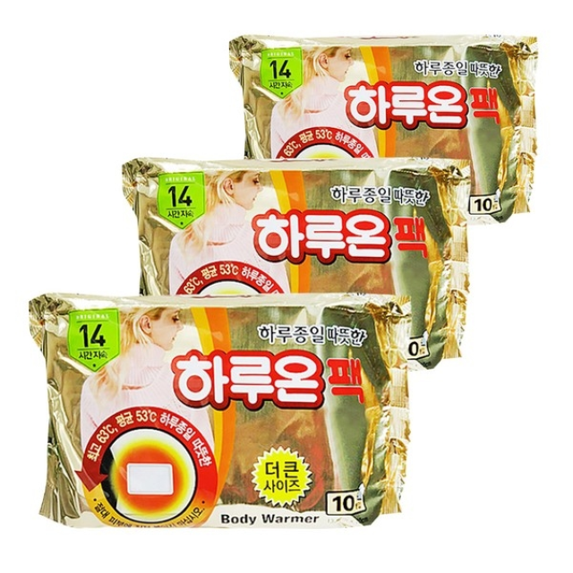[앙겔로스]하루온팩(30개입)/붙이는핫팩/국산핫팩_P043285408