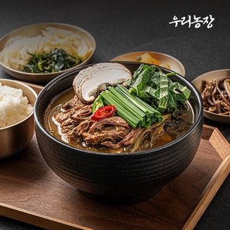 [몸보신 끝판왕!] 우리농장 국내산 흑염소탕 450g x 4팩