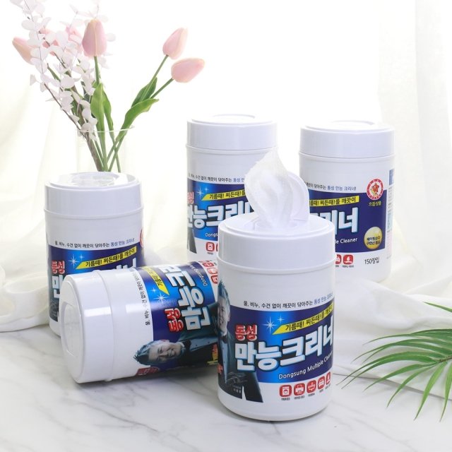 동성 만능크리너 5통 750매 140x200mm(CN6578) 동성 만능크리너 5통 750매 140X200Mm(Cn6578)
