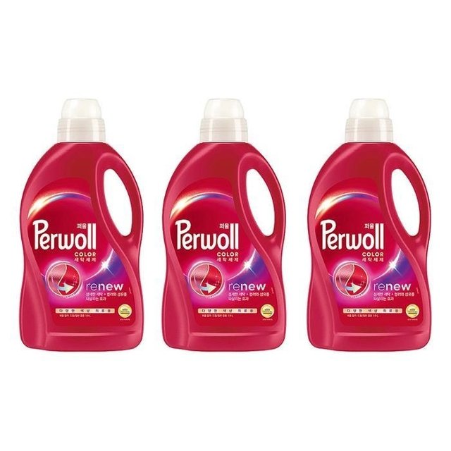 [퍼울] 퍼울 컬러 1.9L x 3개 컬러의류용 세탁세제