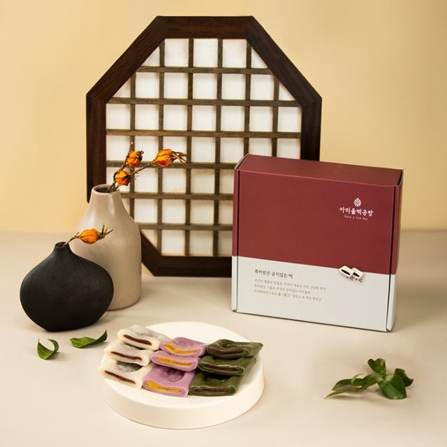 [아리울떡공방] 굳지않는 모듬절편 선물세트 2kg