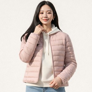 시노코 베이직 경량 퀄팅 자켓