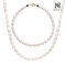 골드앤 18K 키넬 담수진주 목걸이+팔찌 세트