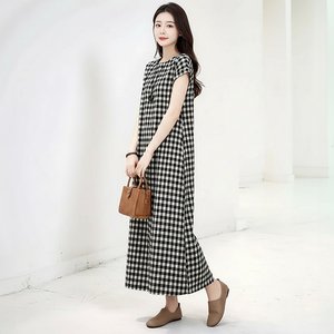 [플로레센스] 레브 잔체크+빅체크 원피스 2종
