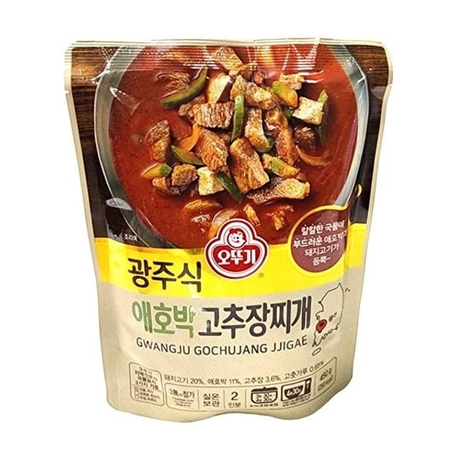 (무)오뚜기 광주식애호박고추장찌개450gX10개 (WFJYPPH)