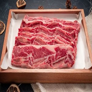 미국산 초이스등급 LA꽃갈비 1kg x 2팩(6,7,8번 갈비, 총 2kg)