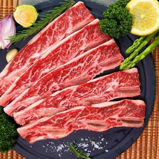 미국산 초이스등급 LA꽃갈비 1kg x 2팩(6,7,8번 갈비, 총 2kg)