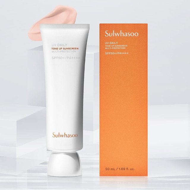 설화수 상백 톤업 선크림 50ml / 데일리 톤업 선스크린