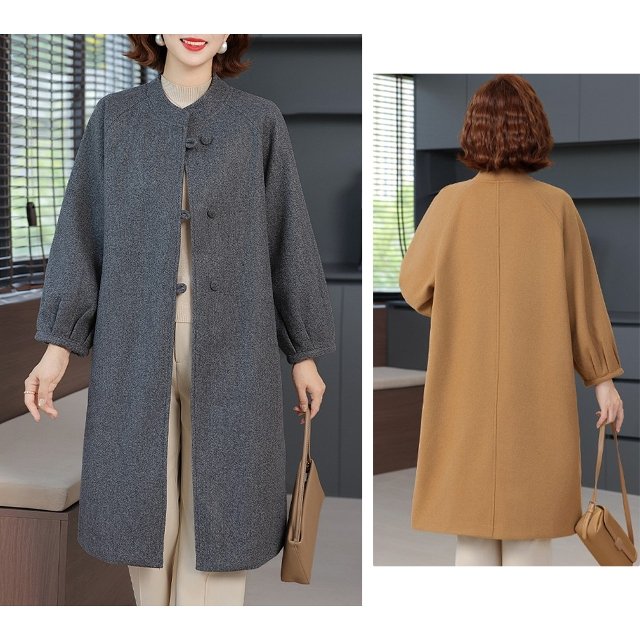 [비니브] 엘리스 라운드 롱코트