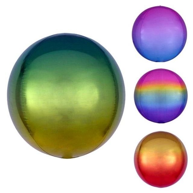 소품 오브옹브레은박풍선 파티 호일풍선 생일 백일 풍 (WFGZSI9)