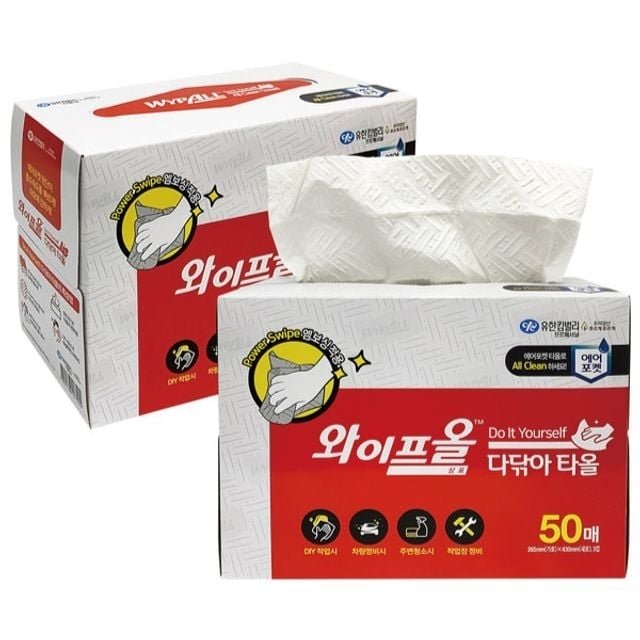 고품질 41720 와이프올 DIY 다닦아 타올 50매 2카톤 41720 (W8FE91B)