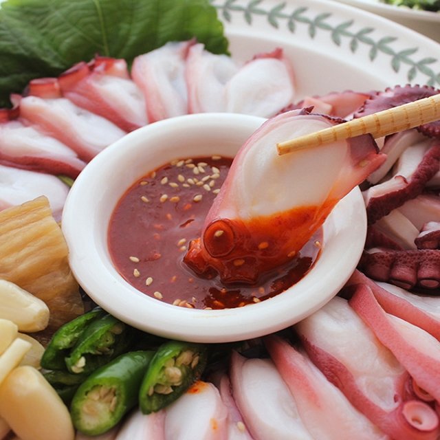 자연산 손질문어 150g*4팩