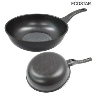 에코스타 다이아몬드코팅 IH 인덕션용 궁중팬 28cm 코팅팬