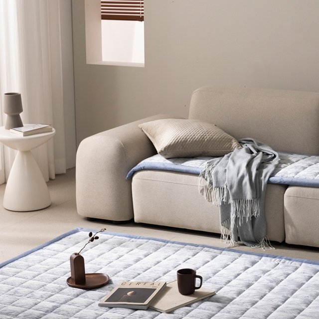 슈퍼점보  벨라하우스 미쏘니 극세사 토퍼패드1+1