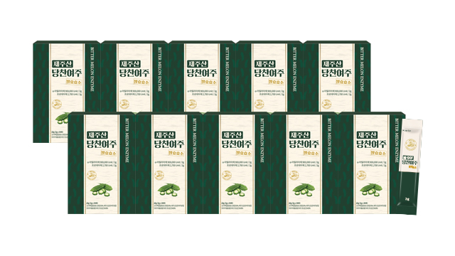 제주산 당찬여주 발효효소 10박스(10개월분)
