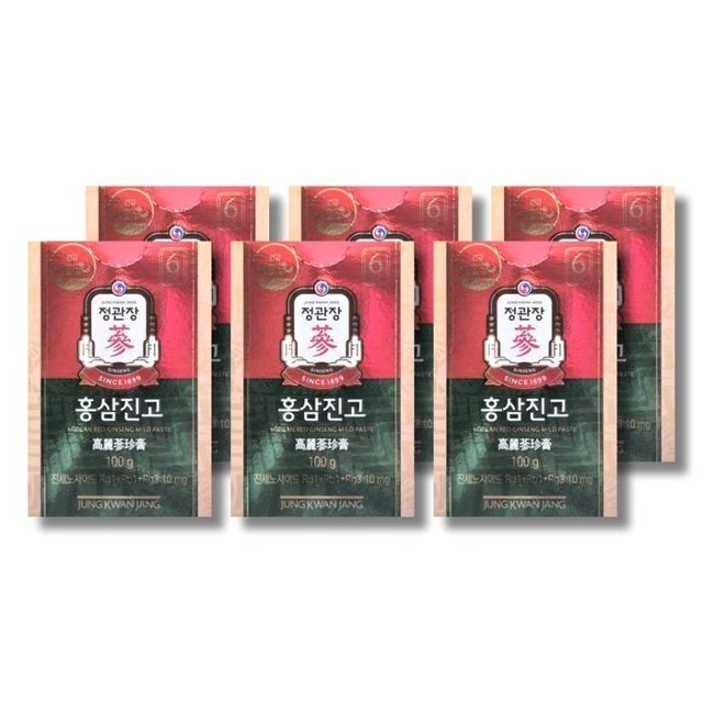 정관장 홍삼진고 100g 6박스 + 쇼핑백 /wb