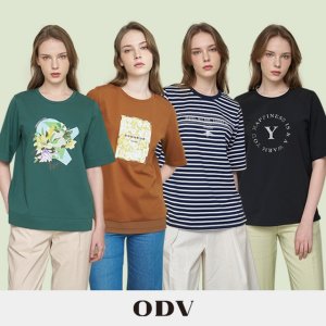 24SS ODV 썸머 에센셜 티블라우스 4종
