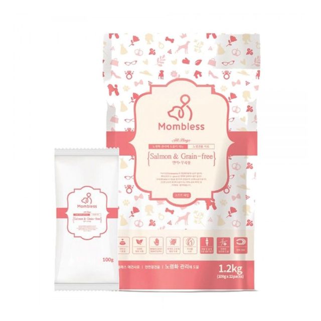 강아지 노령견용 그레인프리 연어 1.2kg 무곡물 사료 (WC92815)