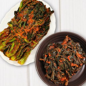 [우리남도] 산지직송 여수 갓김치 1kg + 고들빼기 1kg