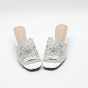 [헨리메인]베일리 레이스 플라워 자수 펌프스 뮬 5.5cm 66H22MDMWS348_P322510709