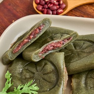 [더바른떡] 앙꼬절편 4종 (흰팥,쑥팥,흑임자,고구마)