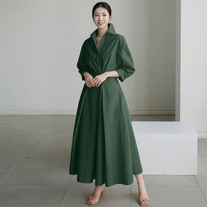 [플로레센스]쁘라제르벌룬카라원피스(색상선택)