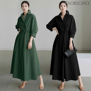 [플로레센스]쁘라제르벌룬카라원피스(색상선택)