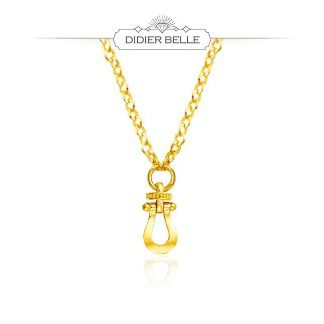 디디에벨라 순금 말발굽 목걸이11.25g