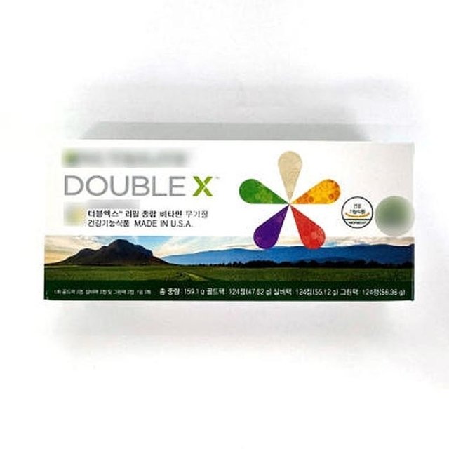 암웨이 더블엑스 리필 종합 비타민 무기질 372정 x2SET (AD)