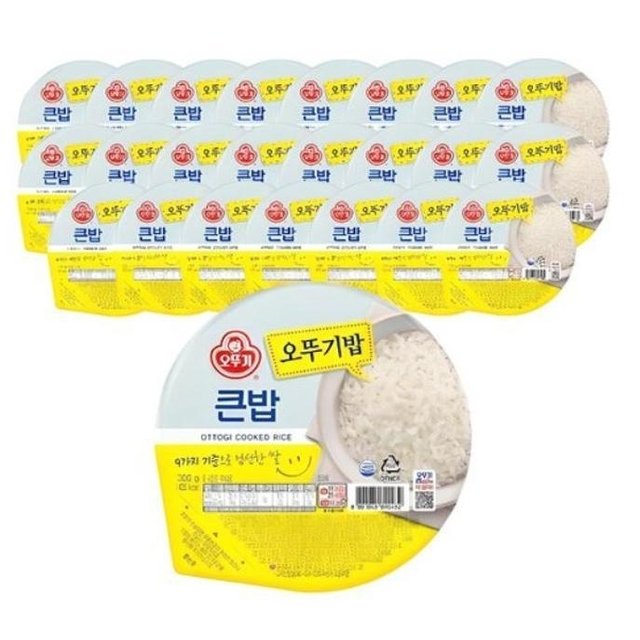 맛있는 오뚜기 큰밥 300g 18입