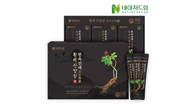 네이처드림 황제 산양삼 천옥진액 12g x 30포 쇼핑백포함