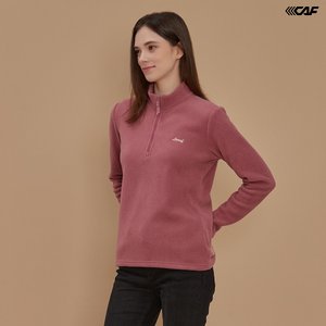 르까프 23FW 소프트 코지 플리스 집업 티셔츠 4종 세트, 여성