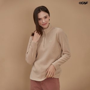 르까프 23FW 소프트 코지 플리스 집업 티셔츠 4종 세트, 여성