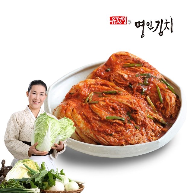 식품명인 유정임] 전라도 포기김치 10Kg