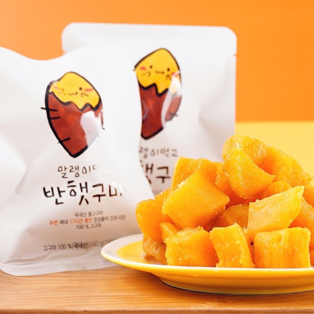 자연애 해남 반햇구마 고구마말랭이 10봉