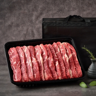 프리미엄 블랙앵거스  LA갈비 4kg 선물세트