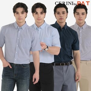 [CERINI by PAT] 남성 워셔블 냉감 반팔 셔츠 1종 25m