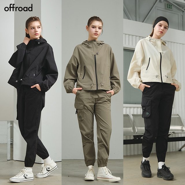 [백화점판매동일][OFFROAD]오프로드 라이트플로우 셋업 2종, 여성