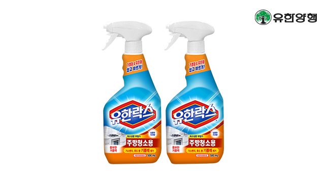 [유한양행]유한락스 주방청소용 세정제 500mL+500mL
