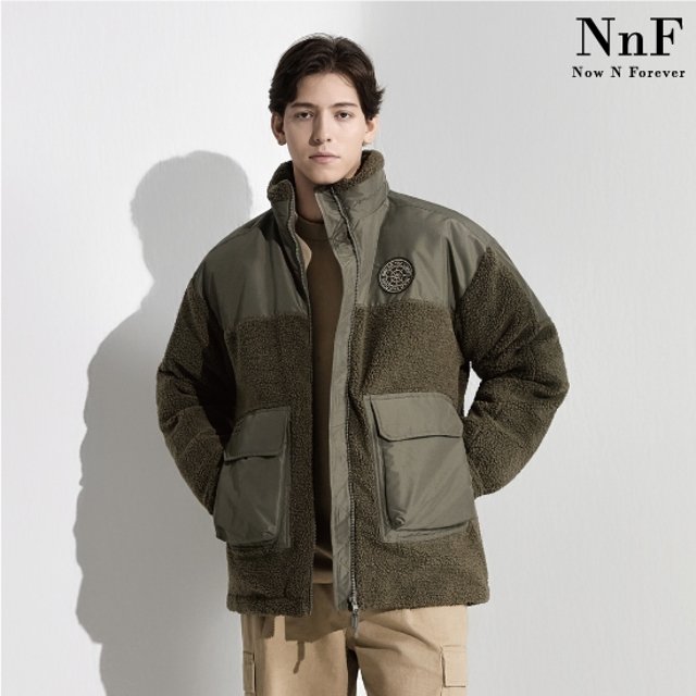 25FW NnF 남성 우븐패치 덤블 점퍼 1종 (N504M)