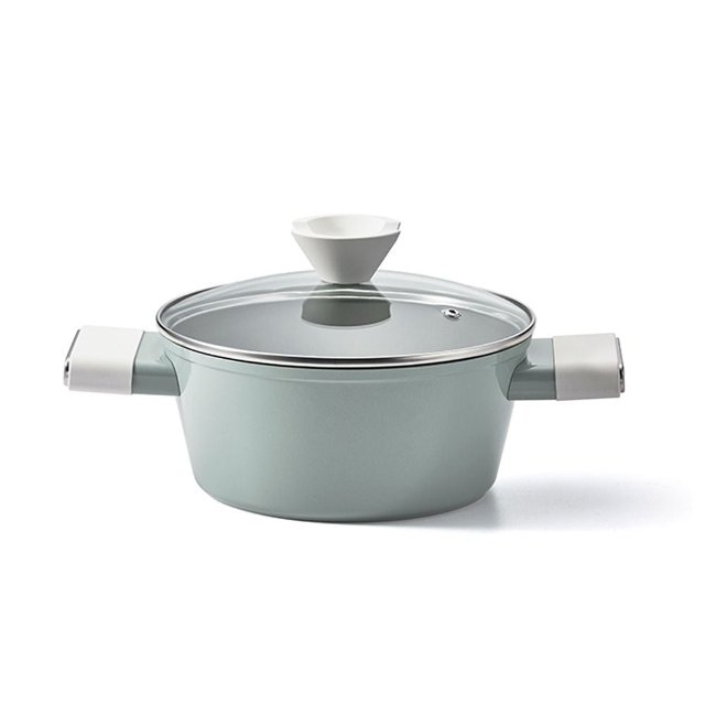 로이첸 그린닷 세라믹 IH 양수냄비 20cm (WFKMLV6)